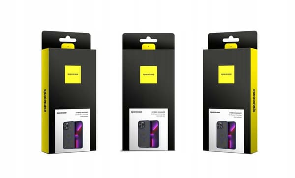 Spacecase Hybrid Case Til Iphone 13 Pro Max Til Magsafe Black