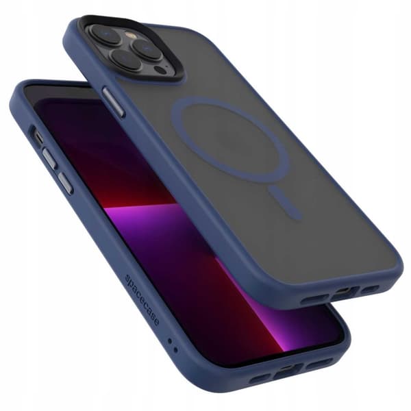 Spacecase Hybrid Case Til Iphone 13 Pro Max Til Magsafe Black