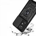 Pikkukuva 3 / 8: Xiaomi 12 12X Black Camring -Kotelon Värikotelon Kansi