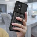 Pikkukuva 6 / 8: Xiaomi 12 12X Black Camring -Kotelon Värikotelon Kansi