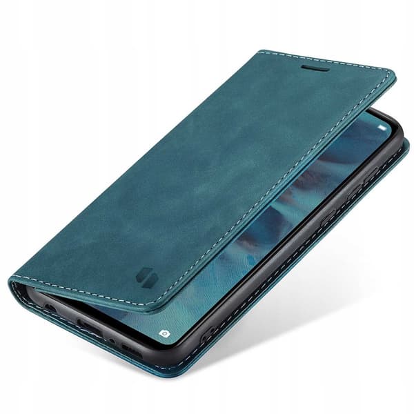 Spacecase Case Pengebog Til Huawei P30 Lite Blå Lomme