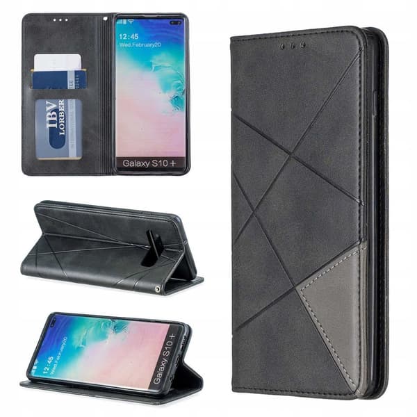 Zaps Origami Etuier Til Samsung Galaxy S10+ Sort