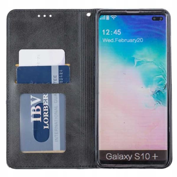 Zaps Origami Etuier Til Samsung Galaxy S10+ Sort