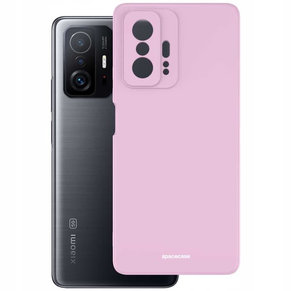 Spacecase Silikonecase För Xiaomi Phone 11T 11T Pro Lilac Case