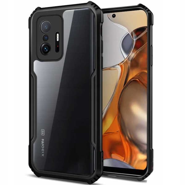 Spacecase Case Cover Til Xiaomi Phone 11T 11T Pro Black
