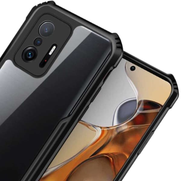 Spacecase Case Cover Til Xiaomi Phone 11T 11T Pro Black