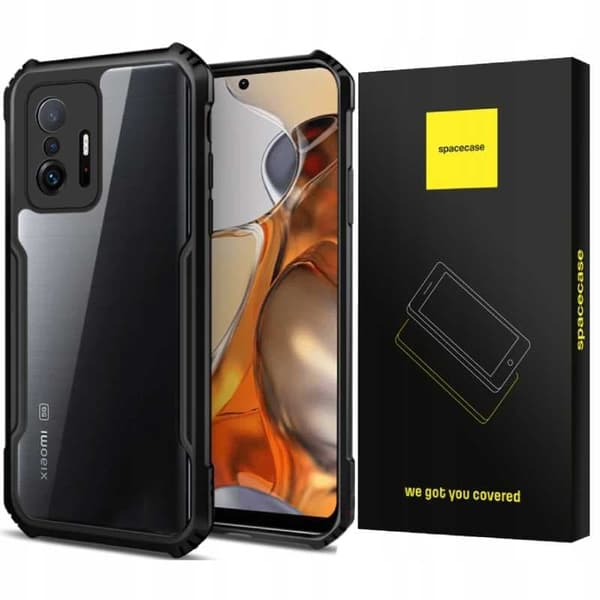 Spacecase Case Cover Til Xiaomi Phone 11T 11T Pro Black
