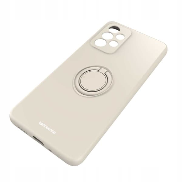 Spacecase Silicone Case Ring For Samsung Galaxy A33 5G Bone