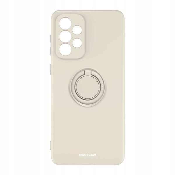 Spacecase Silicone Case Ring For Samsung Galaxy A33 5G Bone