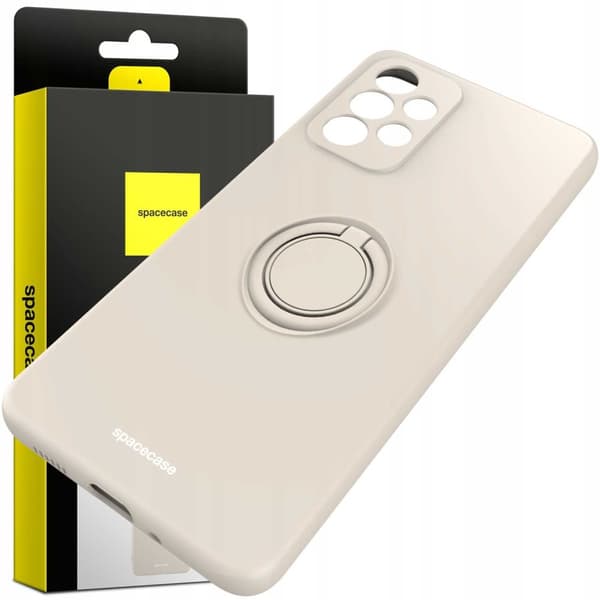 Spacecase Silicone Case Ring For Samsung Galaxy A33 5G Bone