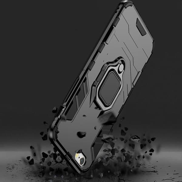 Spacecase Case X-Ring Cover För Iphone 6 6S Plus Svart