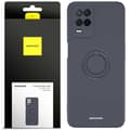 Miniatyrbillede 1 af 9: Spacecase Silikone Case Ring Til Realme 8 5G Telefon Sort