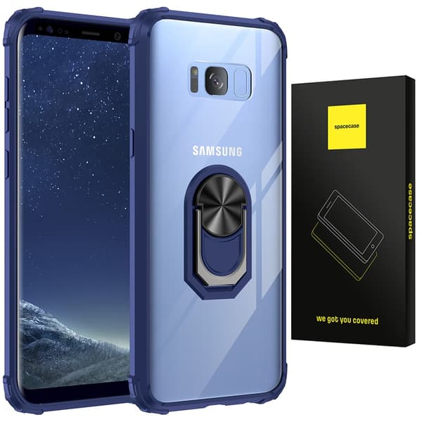 Spacecase Case Galaxy S8+ Airring Blåt Telefondeksel