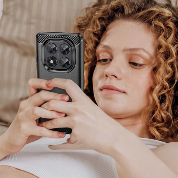 Spacecase Deksler For Xiaomi Redmi Note 14 Pro 5G Black