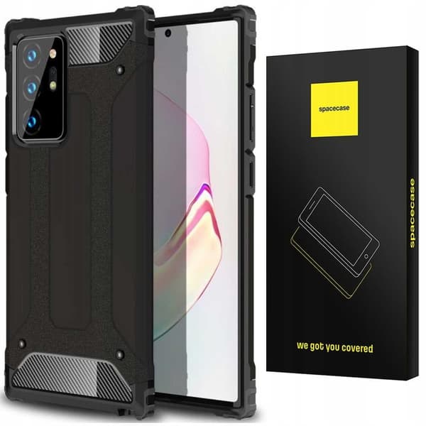 Spacecase Case Deksel For Galaxy Note 20 Ultra Black