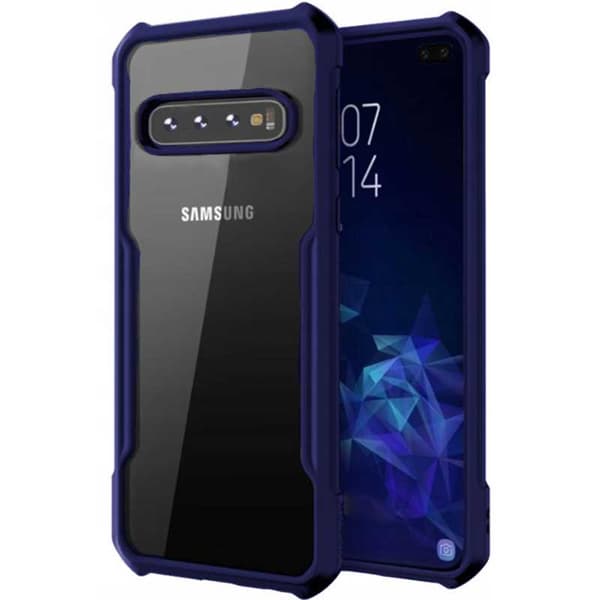 Varusteen Kotelon Kansi Samsung Galaxy S10+ Blue:Lle