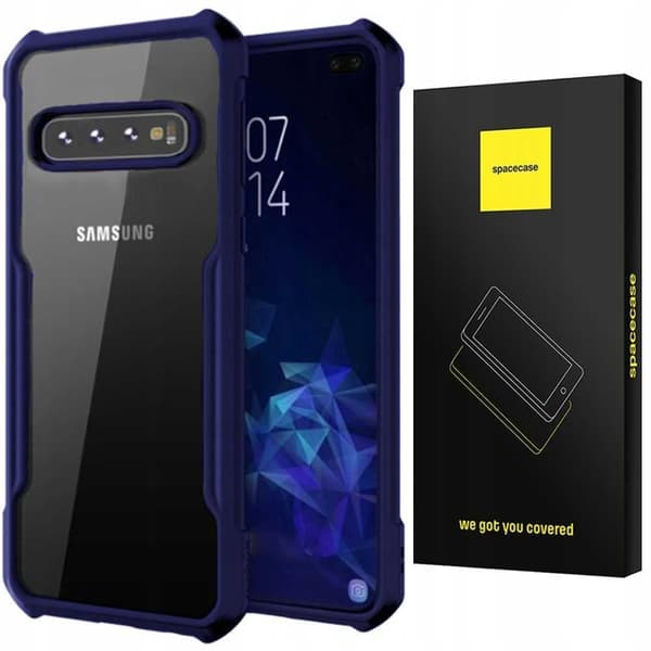 Varusteen Kotelon Kansi Samsung Galaxy S10+ Blue:Lle