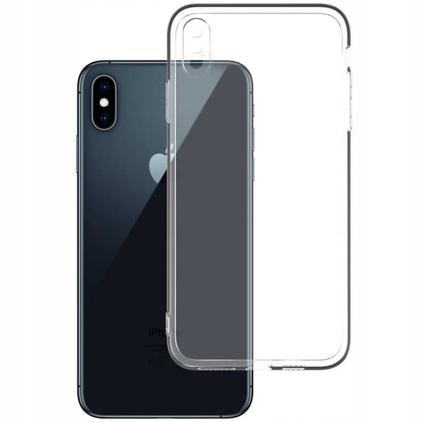 Spacecase Case Clear For Iphone Xs Max Transparent Beskyttelse