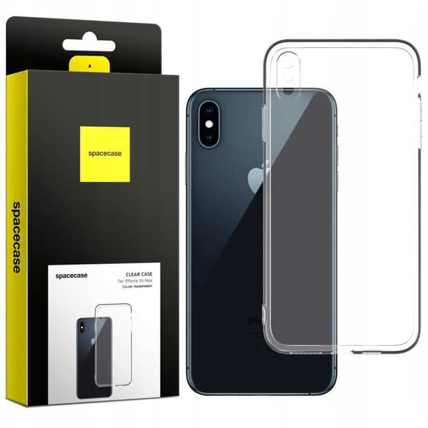 Spacecase Case Clear For Iphone Xs Max Transparent Beskyttelse