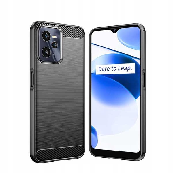 Spacecase Deksler For Realme C35 Narzo 50A Prime Black