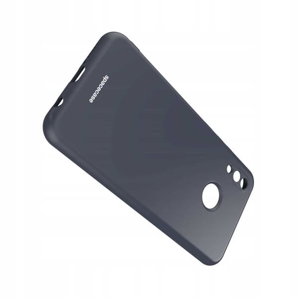 Spacecase Silikone Case Til Huawei P20 Lite Sort Beskyttelse
