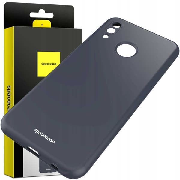 Spacecase Silikone Case Til Huawei P20 Lite Sort Beskyttelse