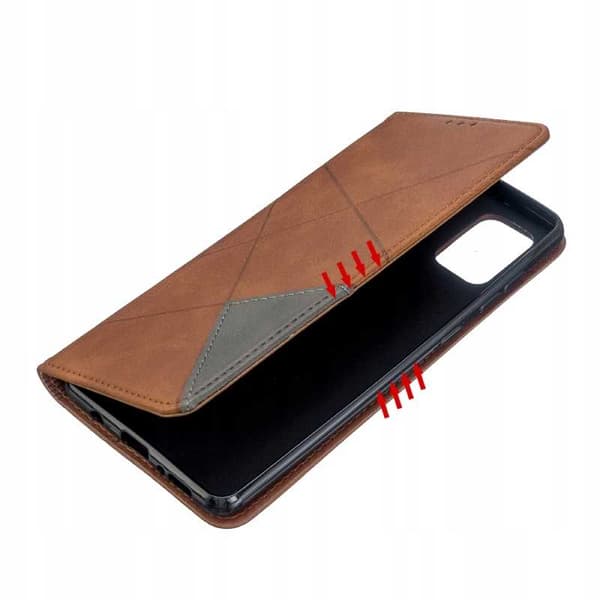 Zaps Origami Case Til Samsung Galaxy A71 Brunt Telefon