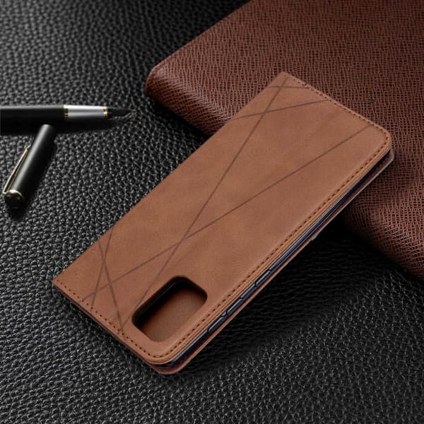 Zaps Origami Case Til Samsung Galaxy A71 Brunt Telefon
