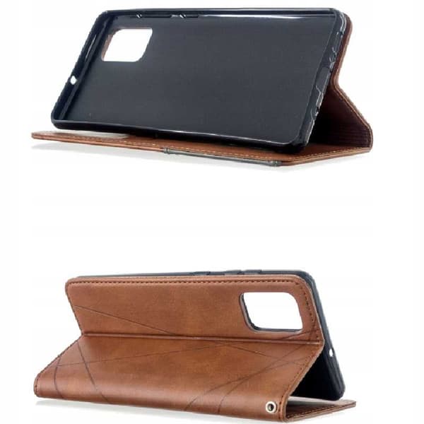 Zaps Origami Case Til Samsung Galaxy A71 Brunt Telefon