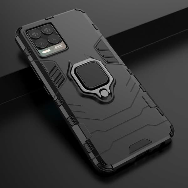 Spacecase Deksler For Realme 8 8 Pro Phone Svart