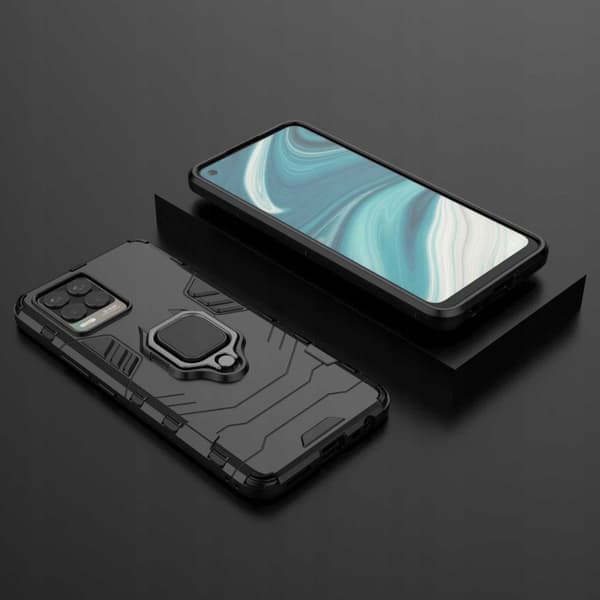 Spacecase Deksler For Realme 8 8 Pro Phone Svart