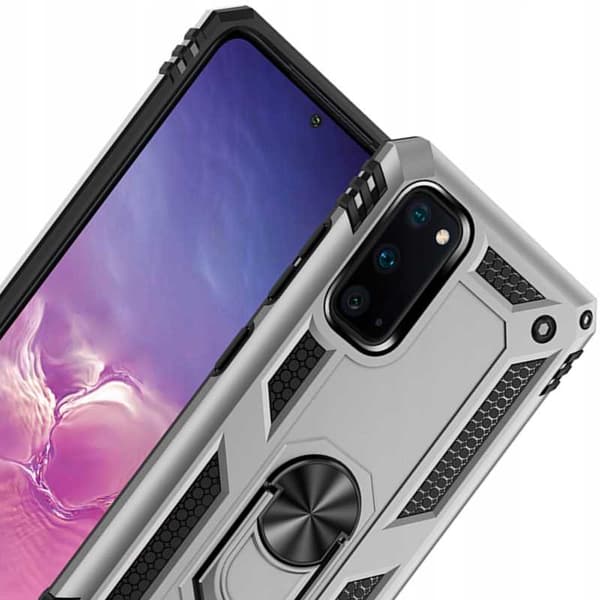 Spacecase Ring Nx Case Deksel For Samsung Galaxy S20 Silver