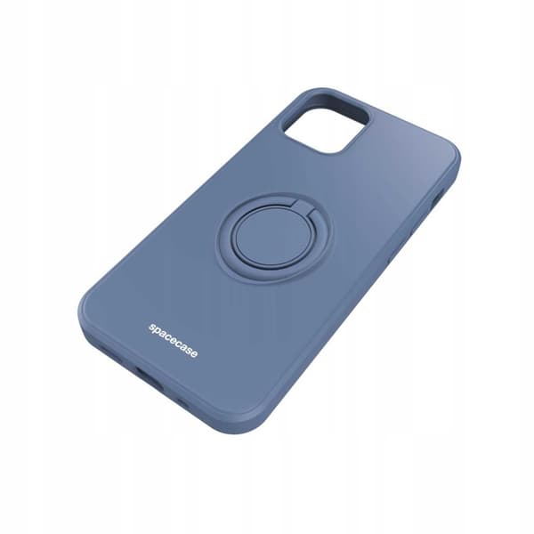 Spacecase Case Silikon Ringdeksel For Iphone 12 Mini Blå