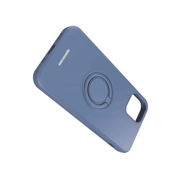 Spacecase Case Silikon Ringdeksel For Iphone 12 Mini Blå