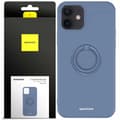 Miniatyrbilde 1 av 9: Spacecase Case Silikon Ringdeksel For Iphone 12 Mini Blå
