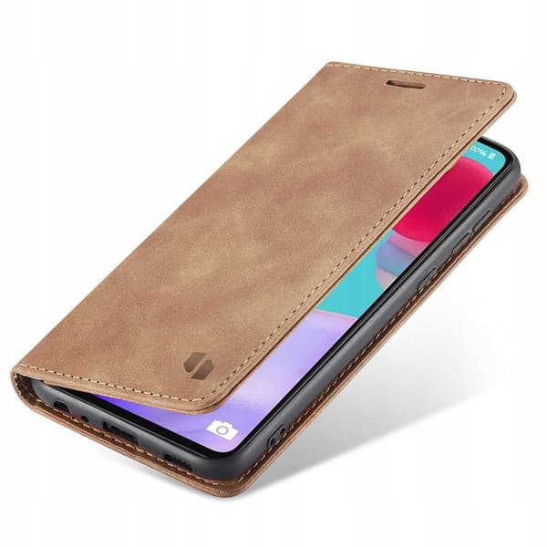 Spacecase Case Wallet Case Til Samsung Galaxy A52 5G Lysebrun