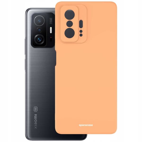 Spacecase Case Silikone Cover Til Xiaomi 11T 11T Pro Orange