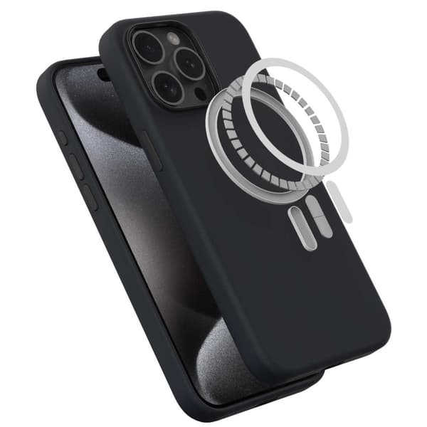 Iphone 15 Pro Max Sc Pure Mag Black Spacecase Kotelon Kansi