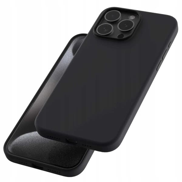 Iphone 15 Pro Max Sc Pure Mag Black Spacecase Kotelon Kansi