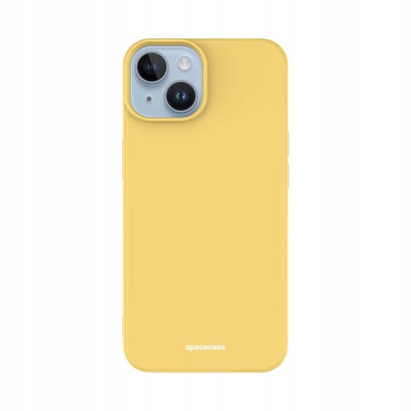 Spacecase Silikone Case Til Iphone 14 Gul Telefonbeskyttelse