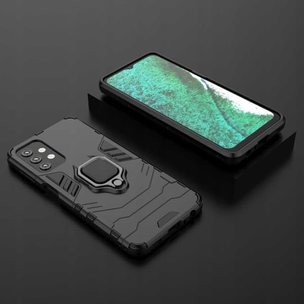 Spacecase Case Case Til Samsung Galaxy A32 5G X-Ring Sort