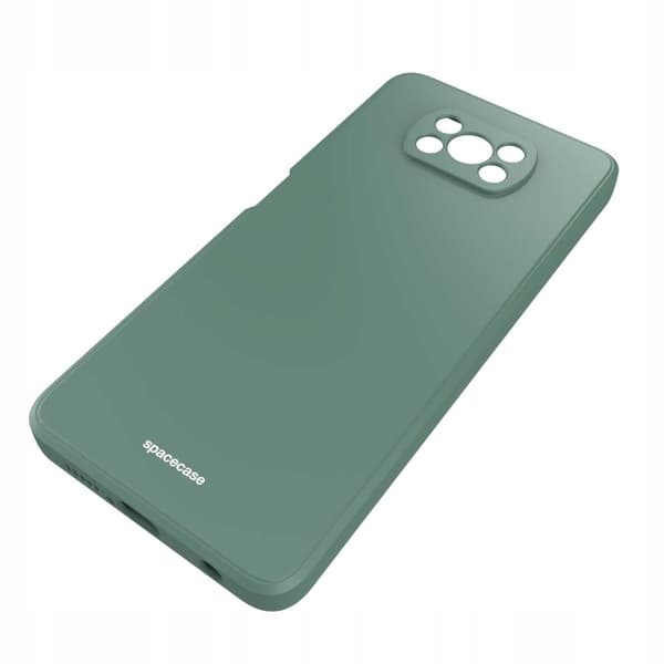 Spacecase Silikonecase Poco X3 Pro Nfc Mørkegrøn