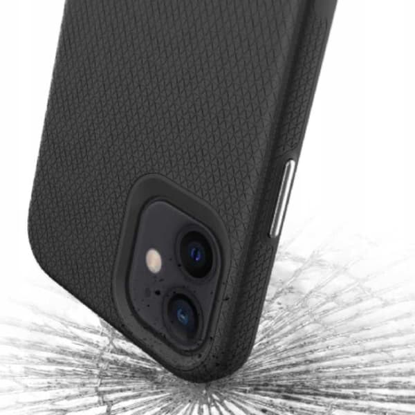 Spacecase Deksler For Iphone 12 Mini Sort Beskyttelse
