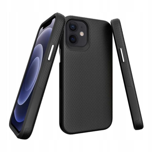 Spacecase Deksler For Iphone 12 Mini Sort Beskyttelse