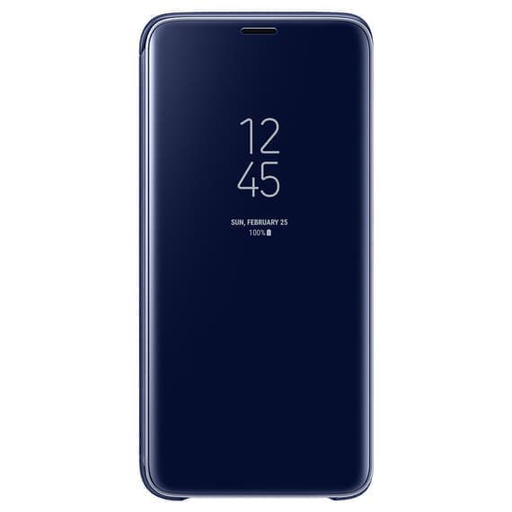 Samsung S20 ULTRA Exklusivt Fodral Flip Cover - Clear View - 6 Färger - BLÅ
