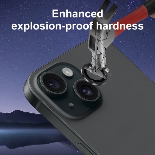 2-pack Premium kameraskydd i härdat glas för iPhone 12 Pro & iPhone 12 Pro Max