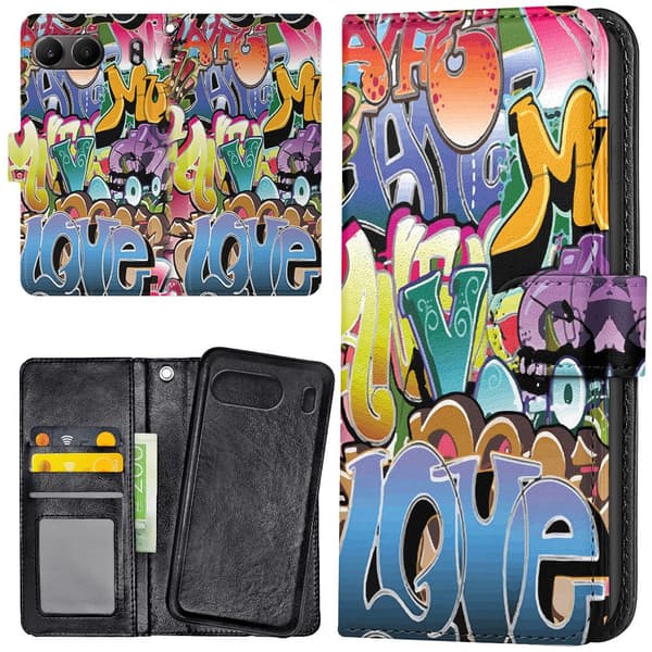 OnePlus Nord 4 - Mobilcover/Etui Cover Graffiti