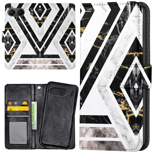 OnePlus Nord 4 - Mobilcover/Etui Cover Skræv Mønster