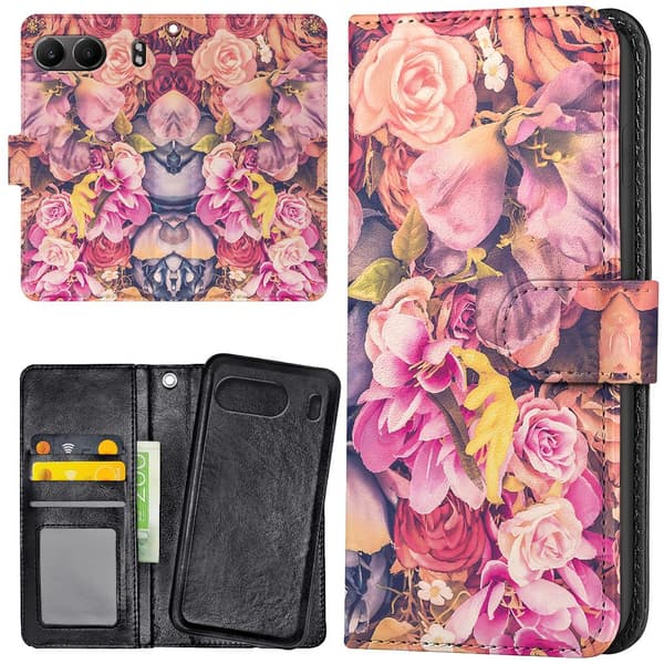OnePlus Nord 4 - Lommebok Deksel Roser