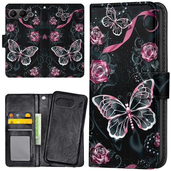 OnePlus Nord 4 - Mobilcover/Etui Cover Sommerfugle